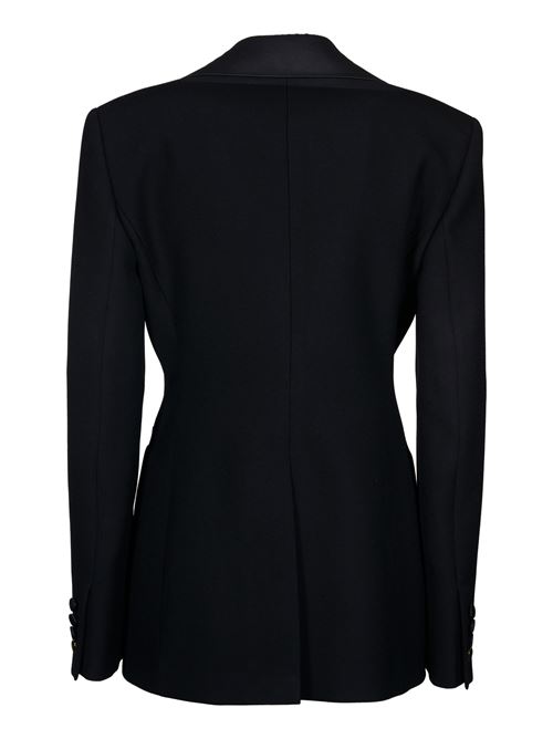 Tuxedo jacket in Grain de Poudre wool MAX MARA | 2421046024600002